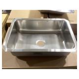 Daytonï¿½ 26-1/2' x 18-1/2' Stainless Steel Sink