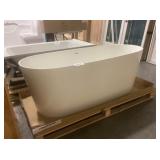 65' Aquabella Vars Bathtub In Gloss White