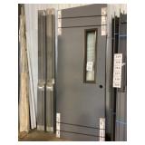 36' x 96' Steel Door w/ Frame