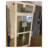 Boralï¿½ White Vinyl Single-Hung Window w/ Transom