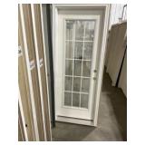 32' x 80' LH Full-View FG 15-Lite Exterior Door
