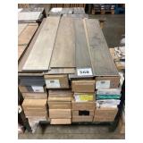 Pallet Of Mixed Vinyl Flooring For One Money