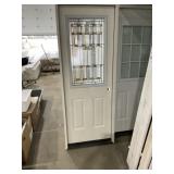 30' x 80' LH 1/2 View Fiberglass Exterior Door