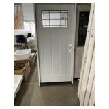 36' x 80' LH 2-Panel Fiberglass Exterior Door