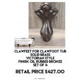 Clawfeet For Clawfoot Tub