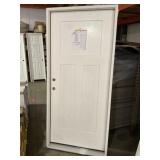 36' x 80' RH Craftsman Style Exterior Door