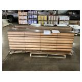 84' x 30' x 18' Brown Storage Cabinet