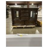 60' x 19' San Marino Server in Dark Brown