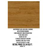 Waterproof Click Lock Vinyl Flooring w/Pad x1663SF