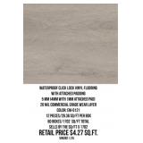 Waterproof Click Lock Vinyl Flooring w/Pad x1702SF