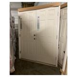 60' x 80' RH Exterior Outswing Double Door