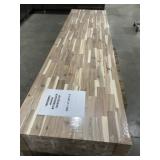 8' Unfinished Acacia Butcher Block Top