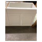 Vanity Sink Base 36' x 22' White Finish