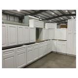15Pc 30' Silvercreek Aspen White Kitchen