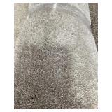 12 x 12.6 Light Gray Plush Carpet x 348SF