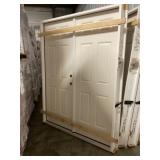 60' x 80' LH Exterior Outswing Double Door