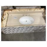 49' x 22' Single Bowl Vanity Sink