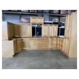 14Pc 36' Mocha Maple Kitchen
