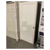 36' x 80' LH MDF Single-Panel Interior Door