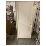 36' x 80' LH MDF Single-Panel Interior Door