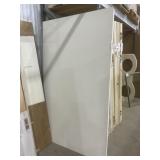 48' x 83' Concrete Finished Door Slab in White