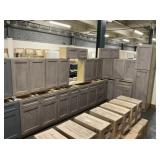 15pc. Silvercreek Winchester Gray 30' Kitchen