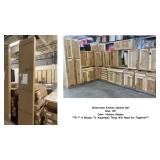 R-T-A 15pc. Silvercreek Hickory Shaker 36' Kitchen