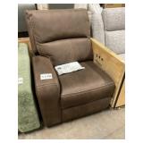 1-Arm Power Recliner in Burke Brown