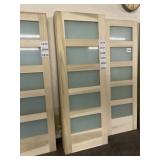 30' x 84' 5 Panel Poplar Barn Door Slab