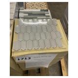12' x 12' Framework Pewter Mosaic Tile x 50 pcs