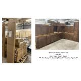 R-T-A 15pc. Silvercreek Rustic Hickory 30' Kitchen