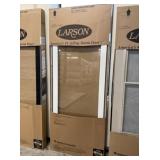 Larsonï¿½ 32' x 80' White FV Storm Door w/ HW