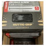3' x 8 Fine Thread Drywall Screws x 36