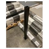 2' x 37' Post in Black (Missing Pieces)