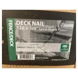 50lb 3-1/4' Spiral Shank Deck Nail