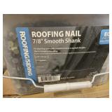 30lb 7/8' Smooth Shank Roofing Nail