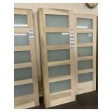 30' x 84' 5 Panel Poplar Barn Door Slab