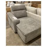 Majestic Charcoal 1 Arm Chaise