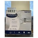Harbor Breeze 44' Indoor Ceiling Fan in Nickel