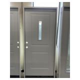 36' x 80' RH Steel 2-Panel Exterior Door