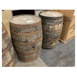 55 Gallon Oak Bourbon Barrel x 2