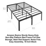 Amazon Basics Sturdy Heavy-Duty 18' Full Size