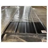 12' Black Steel Roofing / Siding x 600 LF
