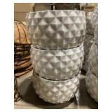 12' Durable Pineapple Bowl Planter x 3