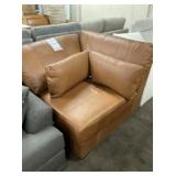 Corner Chair to Sectional in Winston Brown