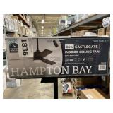 Hampton Bay 44' Indoor Ceiling Fan in Black