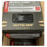 3' x 8 Fine Thread Drywall Screws x 12
