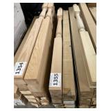 3' x 56' Unfinished Oak Baluster x 8