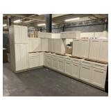 15pc. Silvercreek Cream Shaker 30' Kitchen