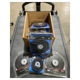 Box Lot- Assorted Sz. Backing Pads